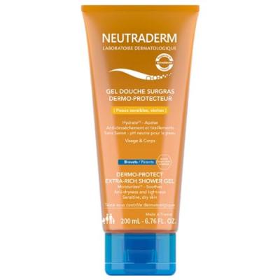 NEUTRADERM  Gel Douche Surgras Dermo-Protecteur 200 ml - Tube 200 ml