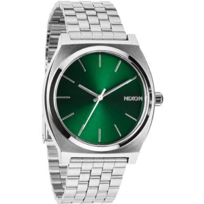 NIXON Montre Femme  The Time Teller A045-1696 &agrave; Cadran vert brillant