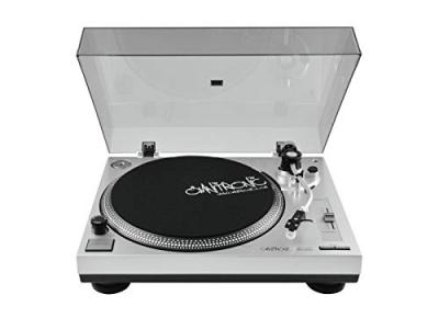 OMNITRONIC  BD-1350 Platine Disque DJ &agrave; Entrainement Courroie Noir