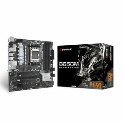 BIOSTAR  B650mp-e Pro Carte M&egrave;re Amd B650 Emplacement Am5 Micro Atx