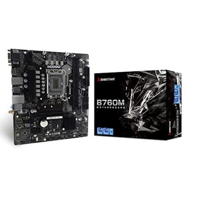 BIOSTAR  B760MX2-E D4 carte m&egrave;re Intel B760 LGA 1700 micro ATX
