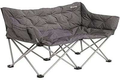 OUTWELL  Sardis Lake Canap&eacute; Relax, Acier alli&eacute;, Gris, 125 x 57 x 95 cm