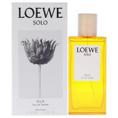 LOEWE  Solo Ella Eau De Toilette 100ml Jaune Femme