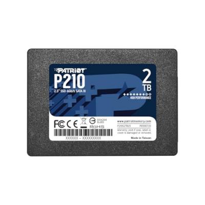 PATRIOT  P210 SSD 2To SATA III Disque Solide Interne 2.5"" - P210S2To25