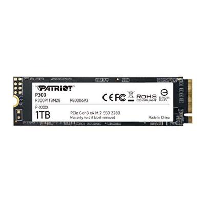PATRIOT MEMORY SSD Interne Patriot P300 P300P1TBM28 1To M.2 NVMe SATA 2100Mo/s Noir