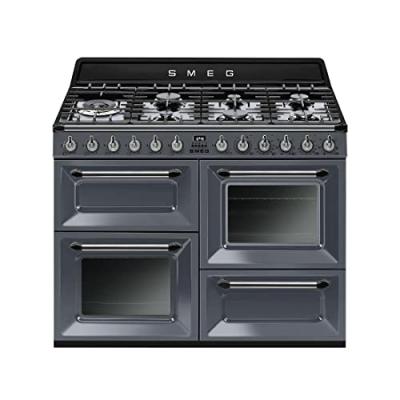 SMEG  Piano de cuisson gaz  TR4110GR Victoria 110 cm Gris Ardoise