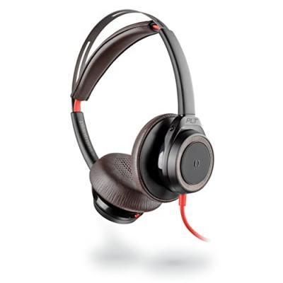 PLANTRONICS Polycom Blackwire 7225 Bw7225 Headphones Noir
