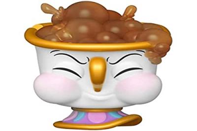 FUNKO Figurine  Pop! N&deg;794 - La Belle et la B&ecirc;te - Chipw/bubbles 