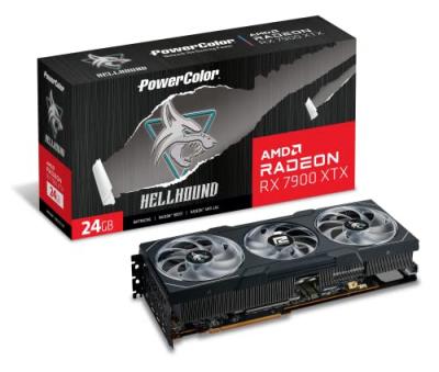 POWERCOLOR  RX 7900 XTX 24G-L/OC AMD Radeon RX 7900 XTX 24 Go GDDR6