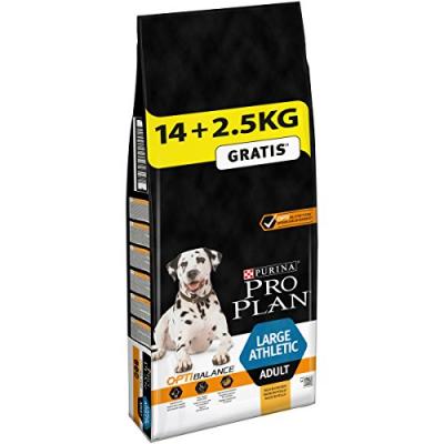 PRO PLAN Optibalance Large Athletic Adult Riche en Poulet 14 + 2.5 kg 