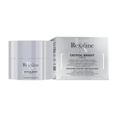 REXALINE  Cristal Bright Cr&egrave;me Cr&egrave;me Jeunesse Lumi&egrave;re 50ml