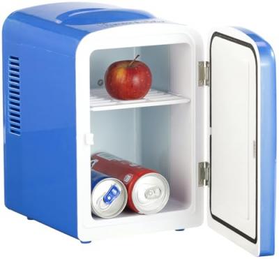 ROSENSTEIN & SOHNE Mini r&eacute;frig&eacute;rateur 2 en 1 avec prise 12 / 230 V - bleu
