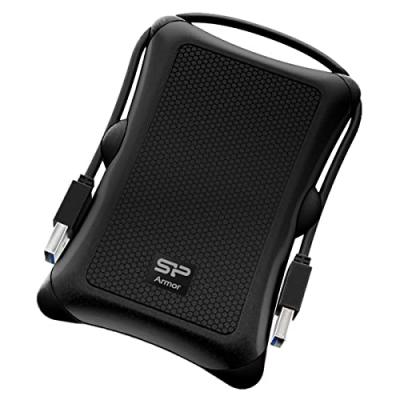 SILICON POWER Disque Dur Externe  Armor A30 SP010TBPHDA30S3A 1000Go HDD 2.5 USB Noir 