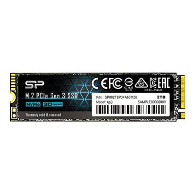 SILICON POWER  P34A60 M.2 2000 Go PCI Express 3.0 3D NAND NVMe