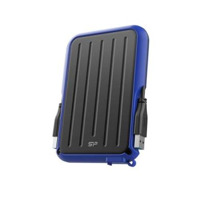 SILICON POWER  Armor A66 - Disque dur - 1 To - externe (portable) - 2.5 pouces - USB 3.2 Gen 1 - bleu 