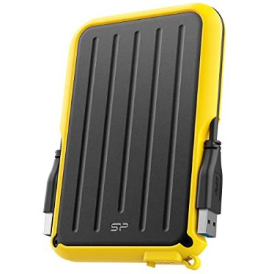SILICON POWER  Armor A66 - Disque dur - 2 To - externe (portable) - USB 3.2 Gen 1 - noir/jaune 