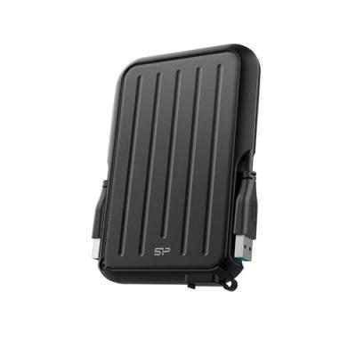 SP SILICON POWER SILICON POWER Armor A66 - Disque dur - 2 To - externe (portable) - USB 3.2 Gen 1 - Noir/noir 