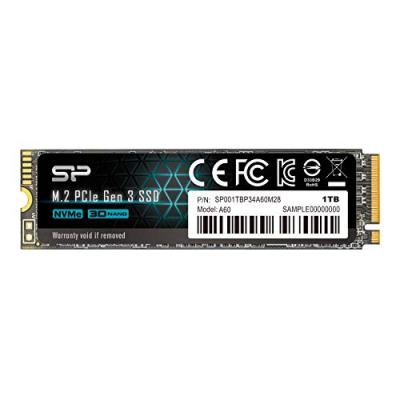 SILICON POWER P34A60 - SSD - 1 To - interne - M.2 2280 - PCIe 3.0 x4 (NVMe)