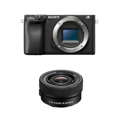 SONY Appareil photo hybride  Alpha A6400 noir + E PZ 16-50mm f/3.5-5.6 OSS 