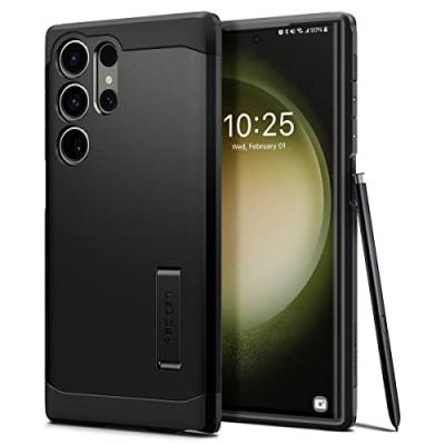 SPIGEN  Coque Tough Armor Samsung Galaxy S23 Ultra - Noir