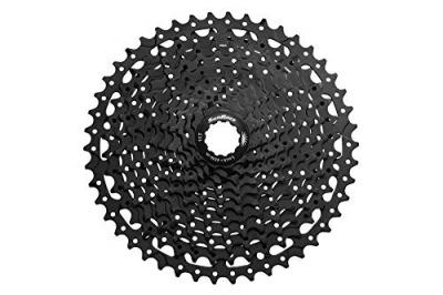 SUNRACE Cassette  MS8 Wide-Ratio (11 vitesses) - Noir} - 11-40t}, Noir}