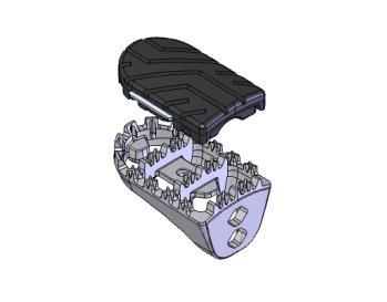 SW MOTECH SW-Motech Honda XRV 650/750/XL600V/CRF1000L, Kit repose-pieds IO