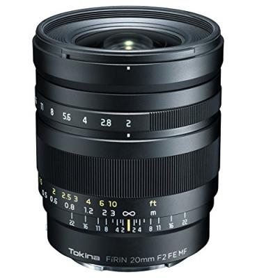 TOKINA Objectif firin 20mm f2 monture sony fe