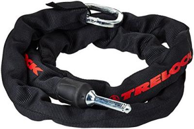 Antivol cha&icirc;ne &agrave; boucle Trelock ZR355 pour fer &agrave; cheval 6mm x1,50m