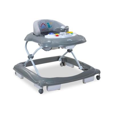 ASALVO Porteur b&eacute;b&eacute; Dino gris blanc 