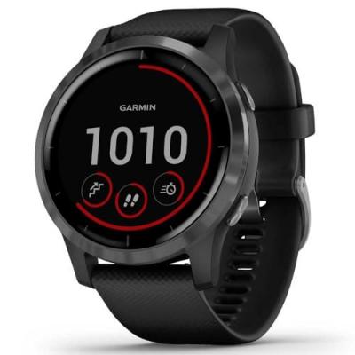 GARMIN  V&iacute;voactive 4, Black/ Gunmetal