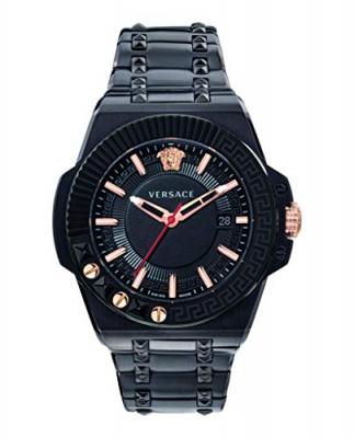 VERSACE  VEDY00719 Chain R&eacute;action Montre Hommes 46mm 5ATM