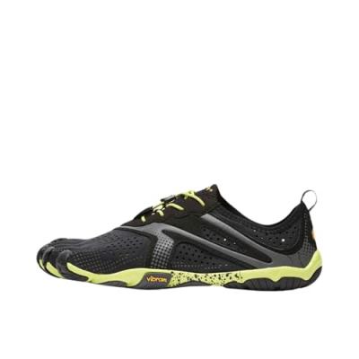 VIBRAM  Five Fingers V-Run - Chaussures running homme Black Yellow 46