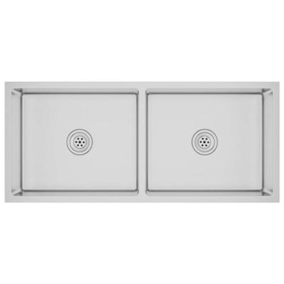 VIDAXL  - vier de cuisine fait main Acier inoxydable