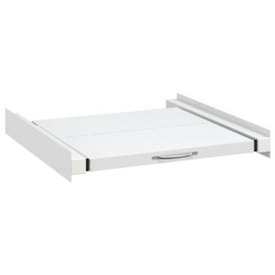 VIDAXL  kit pour tour de lavage-s&eacute;chage avec &eacute;tag&egrave;re coulissante 50450