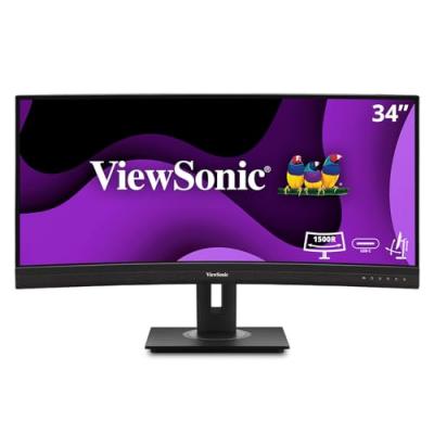 VIEWSONIC  Vg3456c 34&acute;&acute; 2k Va Led Curved Monitor Rouge
