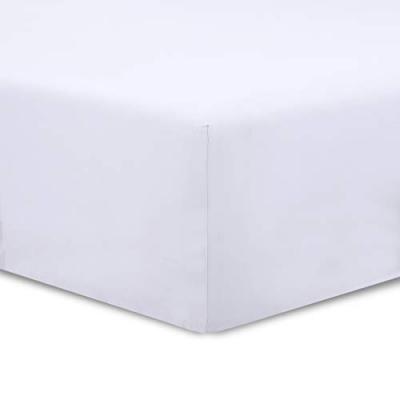 VISION  - Drap housse Blanc - 90x190cm - 100% coton