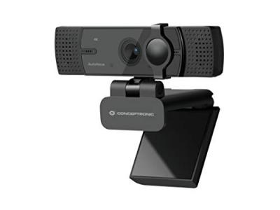 CONCEPTRONIC Webcam ULTRAHD  USB 4K Dual Micro