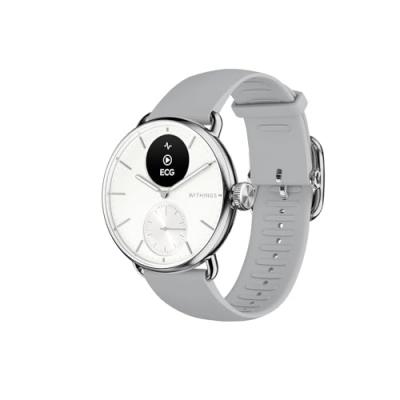 WITHINGS Montre connect&eacute;e  ScanWatch 2 38 mm Blanc