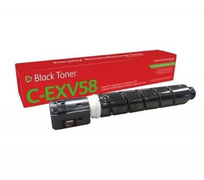 XEROX  Toner R&eacute;g&eacute;n&eacute;r&eacute; Noir Compatible Canon C-EXV58 71000 pages 006R04923