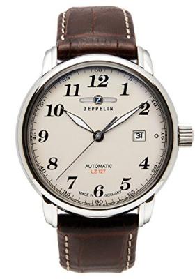 ZEPPELIN Montre Homme Graf Beige Z-7656-5 Gris 