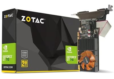 ZOTAC  GeForce GT 710 2Go GDDR3 1xHDMI, GT 710 Fan Sink