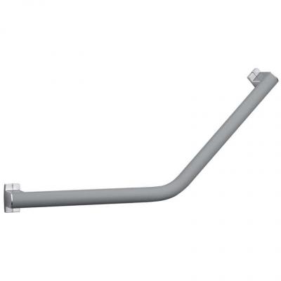 GODONNIER Barre d'appui coud&eacute;e en aluminium blanc epoxy  62,3 cm 135'