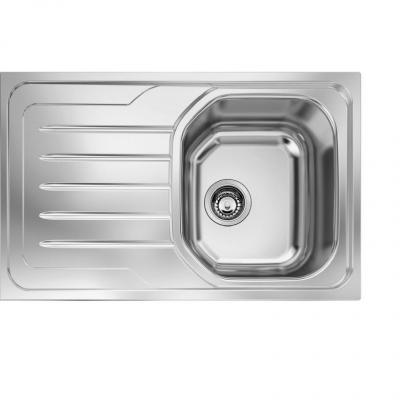 FRANKE Evier ODALIE inox satin&eacute; 2 bacs L.116 x l.50