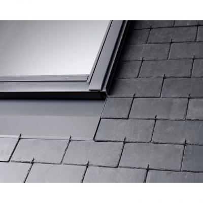 VELUX Raccord  Gris sur ardoise inf 8mm Pose encastr&eacute;e - EDN 0000 UK04