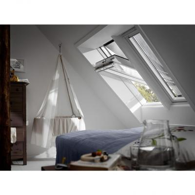 VELUX  Confort BLANC Ever Finish - Rotation - GGU 0076 CK02