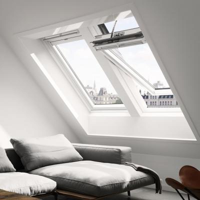VELUX  INTEGRA Confort &eacute;lectrique BLANC Ever Finish - Rotation - GGU 0076 UK04