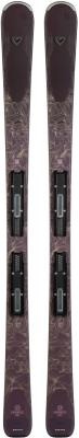 ROSSIGNOL Pack ski  Experience W 82 Ti K+nx 12 Konect Gw B90 Blk Chr 23 - Gris / Violet - mod&egrave;le 2023 - taille 175 