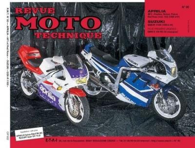 ETAI Revue Moto Technique Numero 80 : Aprilia 125af1(89/91) Et Suzuki Gsx