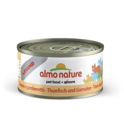 ALMO NATURE P&acirc;t&eacute;e  tradition legend pour chat thon et crevettes