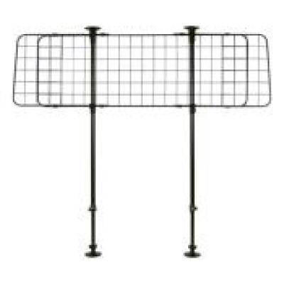 ADNAUTO Vivol - Grille pare-chien voiture - R&eacute;glable - Fixation au sol - Noir